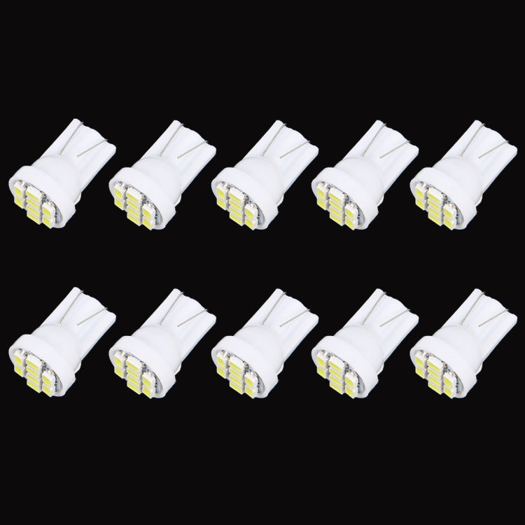 10 lampadine di segnalazione per auto T10 8 LED