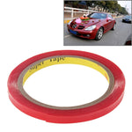 Nastro biadesivo universale trasparente, larghezza: 0,8 cm, lunghezza: 2 m, 0.8cm