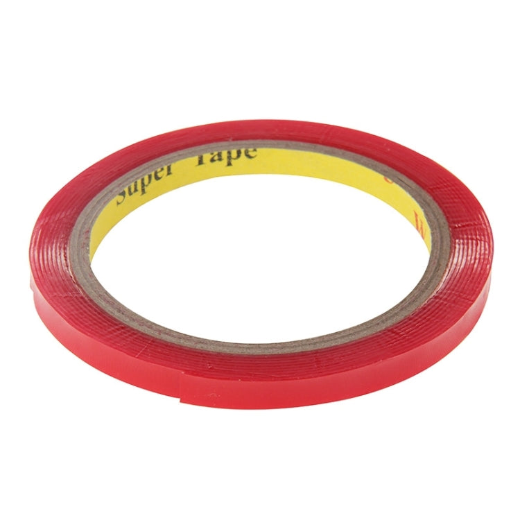 Nastro biadesivo universale trasparente, larghezza: 0,8 cm, lunghezza: 2 m, 0.8cm