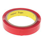 Nastro biadesivo universale trasparente, larghezza: 2 cm, lunghezza: 2 m, 2cm