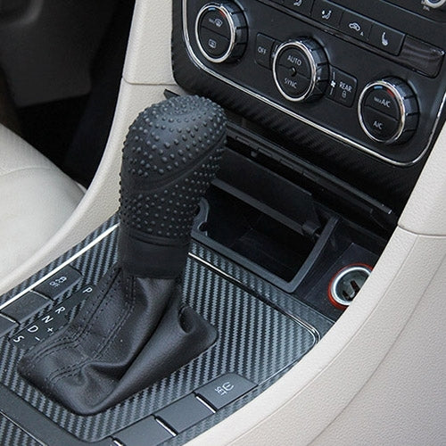 Copri pomello del cambio per auto in silicone morbido antiscivolo con elasticità universale