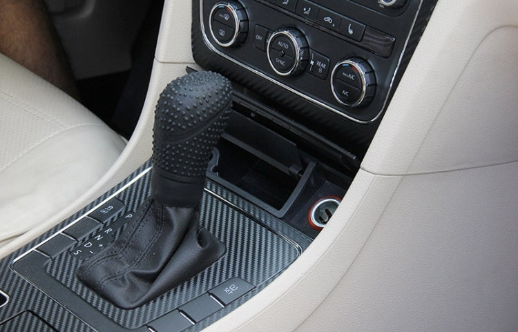 Copri pomello del cambio per auto in silicone morbido antiscivolo con elasticità universale