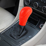 Copri pomello del cambio per auto in silicone morbido antiscivolo con elasticità universale