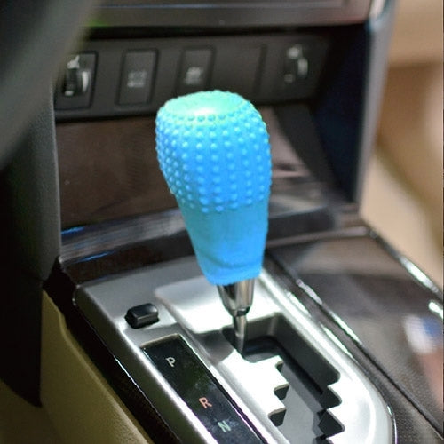 Copri pomello del cambio per auto in silicone morbido antiscivolo con elasticità universale