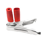 Morsetto a coccodrillo per terminale batteria auto 100A (coppia), 100A L-05