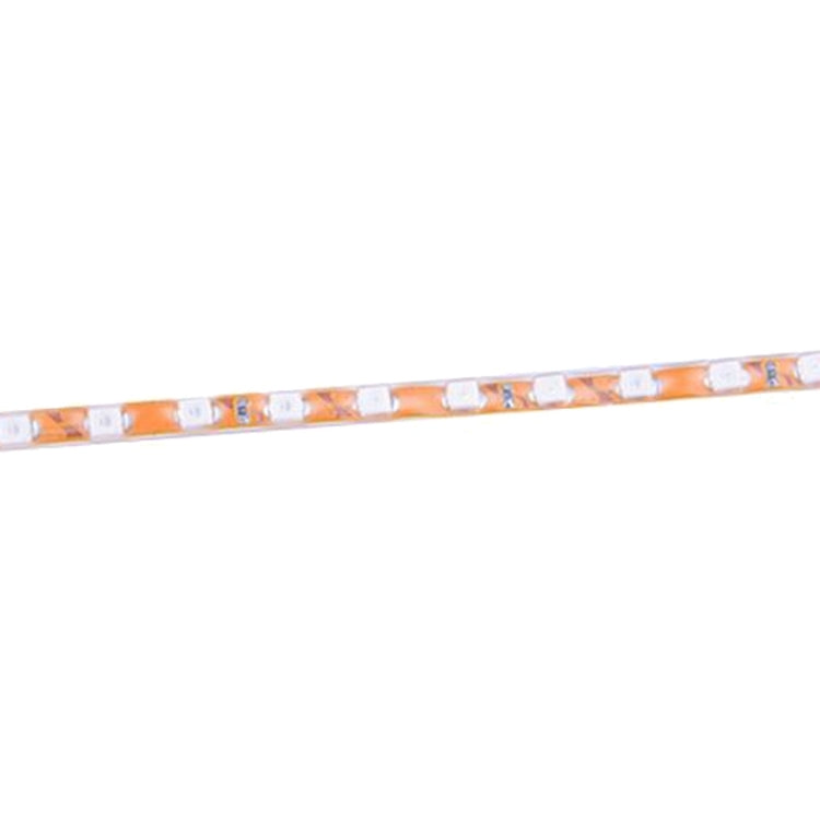 5 strisce luminose per auto flessibili, stile normale, 45 LED 3528 SMD, normalmente accese, per la decorazione dell'auto, DC 12V, lunghezza: 45 cm, 45cm+Dark Blue, 45cm+Green, 45cm+Ice blue, 45cm+Pink, 45cm+Red, 45cm+White, 45cm+Yellow