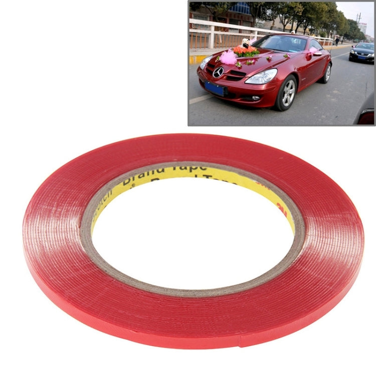 Nastro biadesivo universale trasparente, larghezza: 0,6 cm, lunghezza: 10 m, 10m×0.6cm