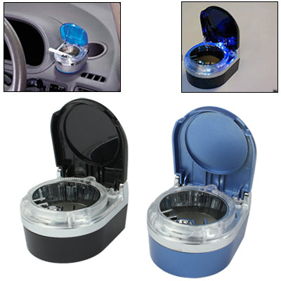 Posacenere per sigarette portatile per auto da viaggio con luce a LED (consegna colore casuale), LED Car  Ashtray