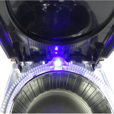 Posacenere per sigarette portatile per auto da viaggio con luce a LED (consegna colore casuale), LED Car  Ashtray