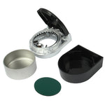 Posacenere per sigarette portatile per auto da viaggio con luce a LED (consegna colore casuale), LED Car  Ashtray