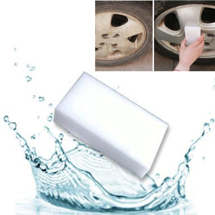 Spugna per pulizia nanometrica magica con forte decontaminazione, dimensioni: 10 cm x 6 cm x 2 cm, Nanometer Cleaning Sponge