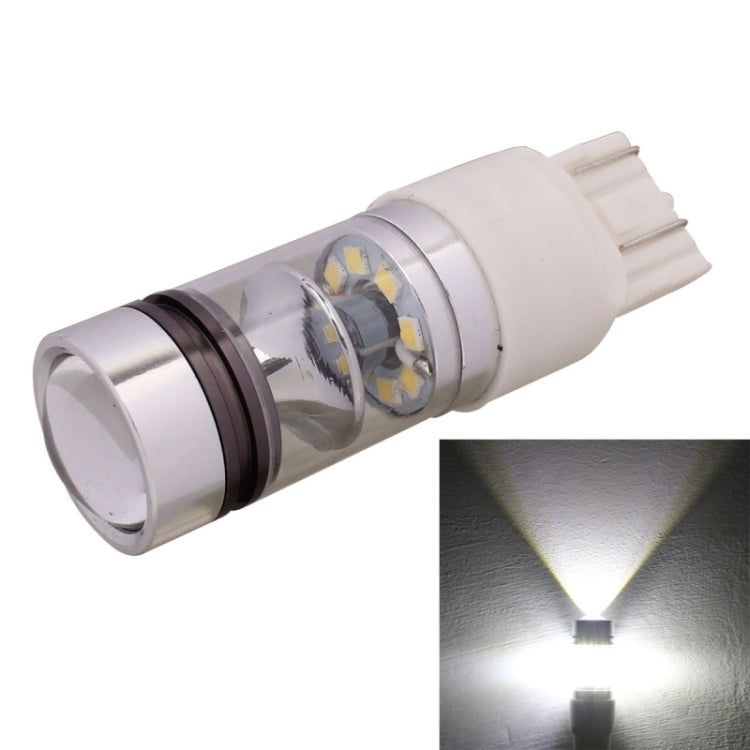 T20 7443 850LM 100W LED retronebbia per auto/indicatori di direzione/lampadina per luce di marcia diurna, DC 12-24V, 7443