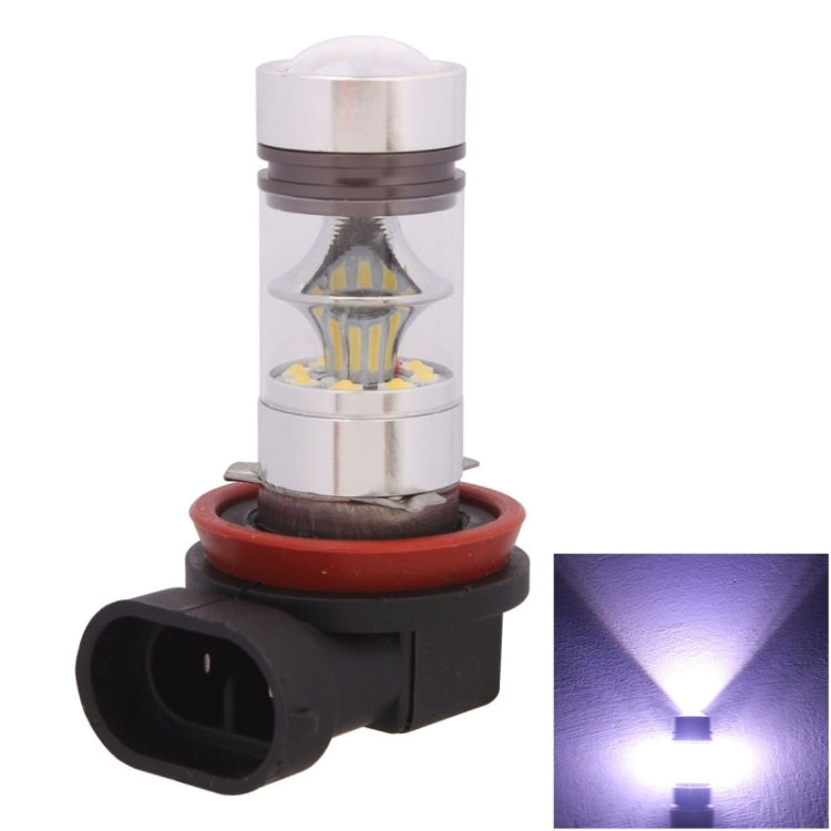 H11 850LM 100W LED Fendinebbia anteriore per auto/Luce di marcia diurna/Lampadina per fari, DC 12-24V, H11
