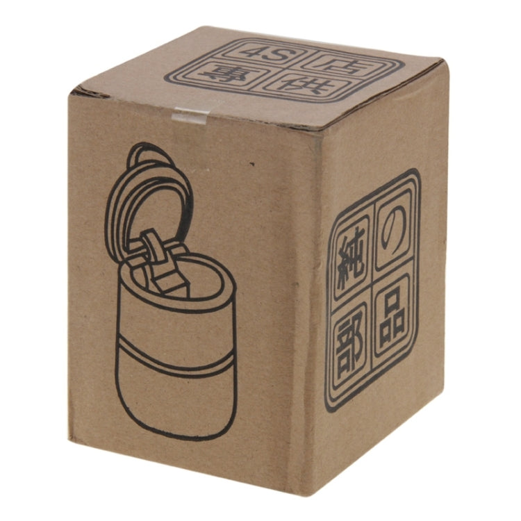 Posacenere per auto portatile, dimensioni: 6,9x6,9x10 cm, Portable Car Ashtray