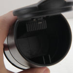 Posacenere per auto portatile, dimensioni: 6,9x6,9x10 cm, Portable Car Ashtray
