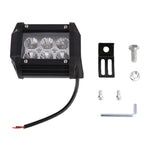 Lampada di ingegneria del proiettore a luce bianca da 18 W 6 LED / Luce per SUV IP67 impermeabile, CC 10-30 V, 6 LED Floodlight