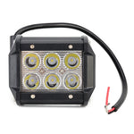 Lampada ingegneristica a condensatore a luce bianca CREE 6 LED da 18 W / Luce SUV IP67 impermeabile, CC 10-30 V, 6 LED