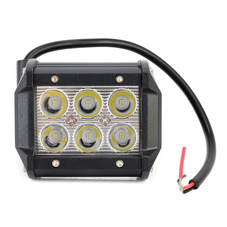 Lampada ingegneristica a condensatore a luce bianca CREE 6 LED da 18 W / Luce SUV IP67 impermeabile, CC 10-30 V, 6 LED