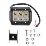 Lampada ingegneristica a condensatore a luce bianca CREE 6 LED da 18 W / Luce SUV IP67 impermeabile, CC 10-30 V, 6 LED