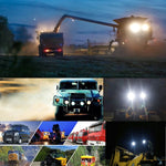 Lampada ingegneristica a condensatore a luce bianca CREE 6 LED da 18 W / Luce SUV IP67 impermeabile, CC 10-30 V, 6 LED