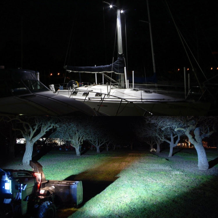 Lampada ingegneristica a condensatore a luce bianca CREE 6 LED da 18 W / Luce SUV IP67 impermeabile, CC 10-30 V, 6 LED