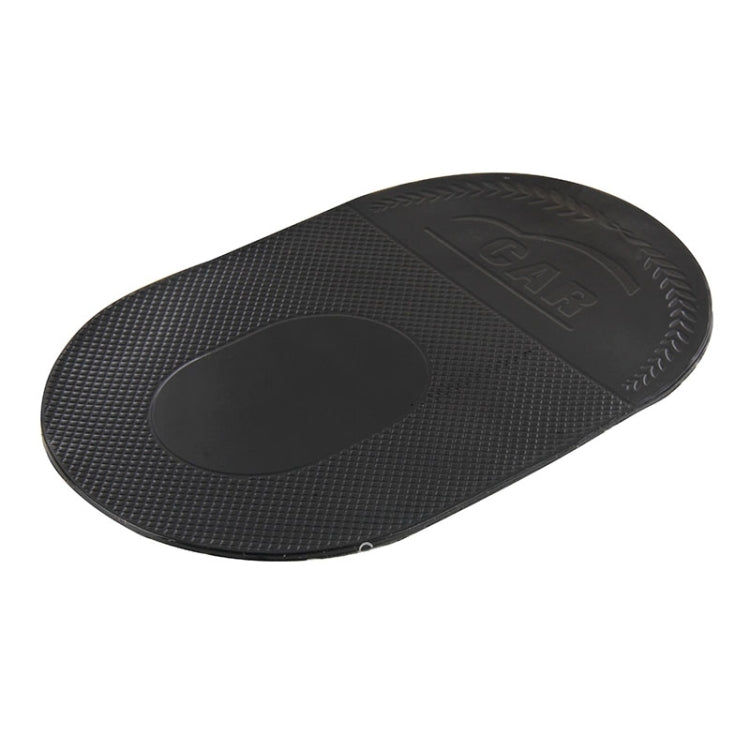 Tappetino adesivo antiscivolo per auto per telefono cellulare/MP3/MP4, dimensioni: 18,2x12x0,2 cm, Anti-Slip Sticky Mat(Black), Anti-Slip Sticky Mat(Transparent)