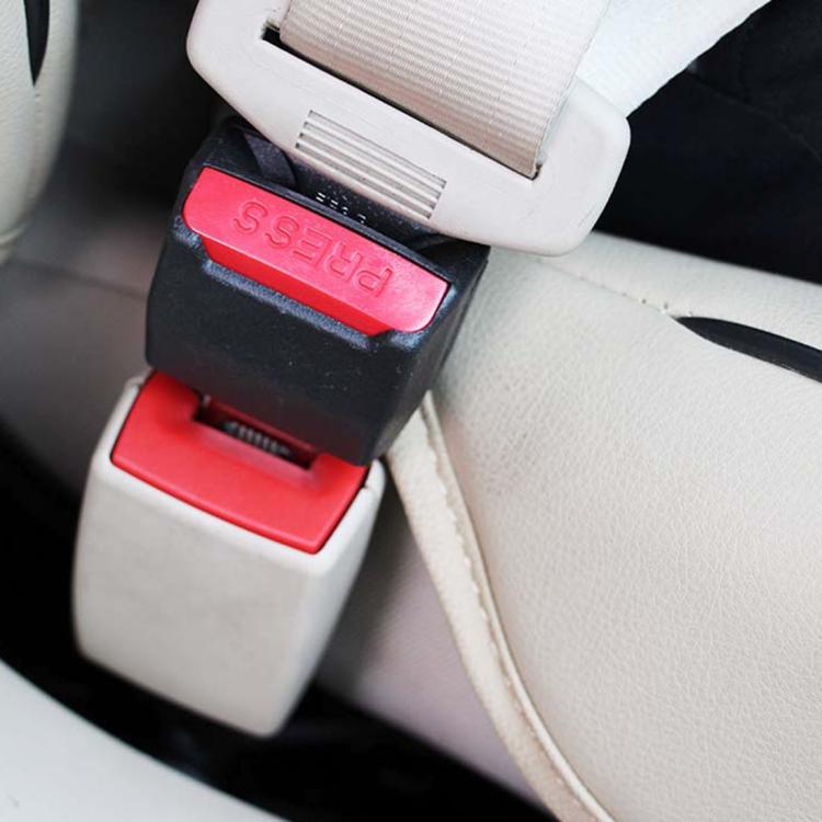 Fibbia di estensione della cintura di sicurezza per auto universale da 2 pezzi, (Black), (Khaki), (Grey)