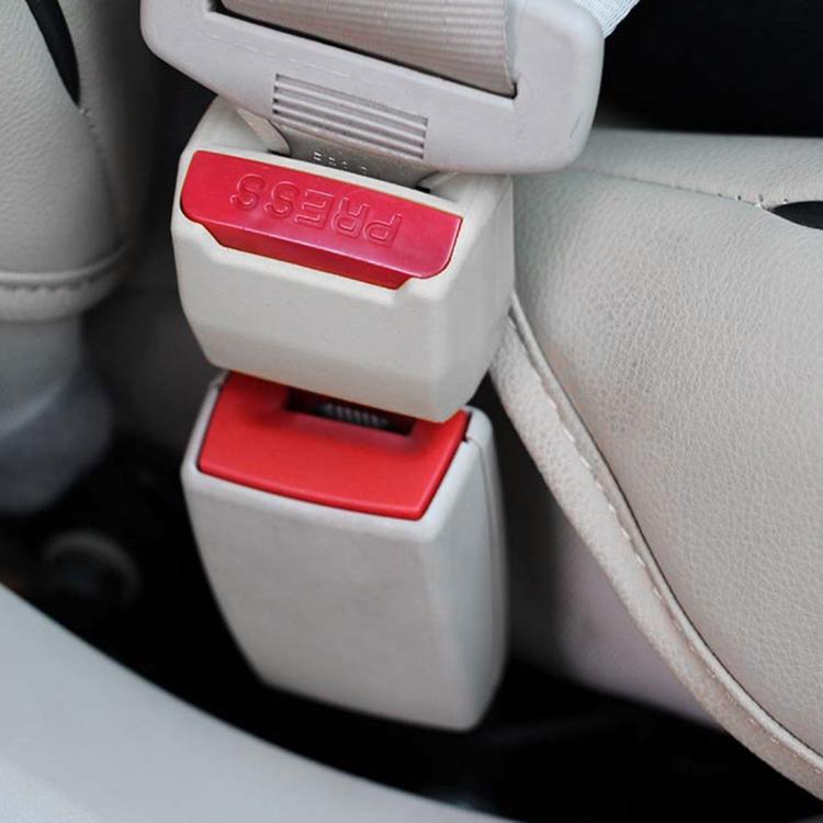 Fibbia di estensione della cintura di sicurezza per auto universale da 2 pezzi, (Black), (Khaki), (Grey)