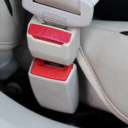 Fibbia di estensione della cintura di sicurezza per auto universale da 2 pezzi, (Black), (Khaki), (Grey)