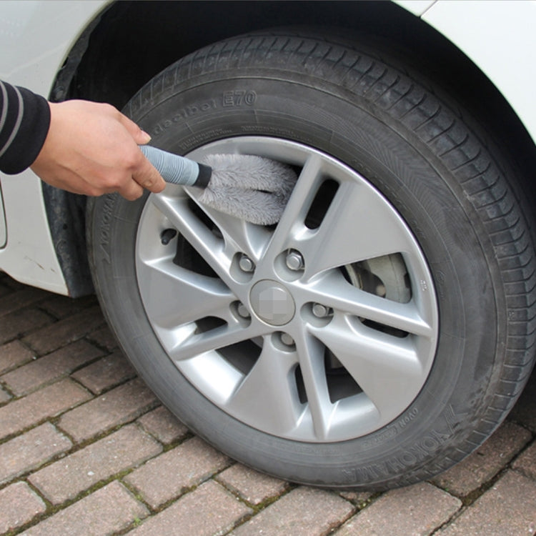 KANEED Car Wheel Tire Rim Scrub Brush Hub Clean Wash Brush Car Truck Moto Bike Washing Cleaning Tool, US Stock Tire Rim Scrub Brush, UK Stock Tire Rim Scrub Brush, Tire Rim Scrub Brush