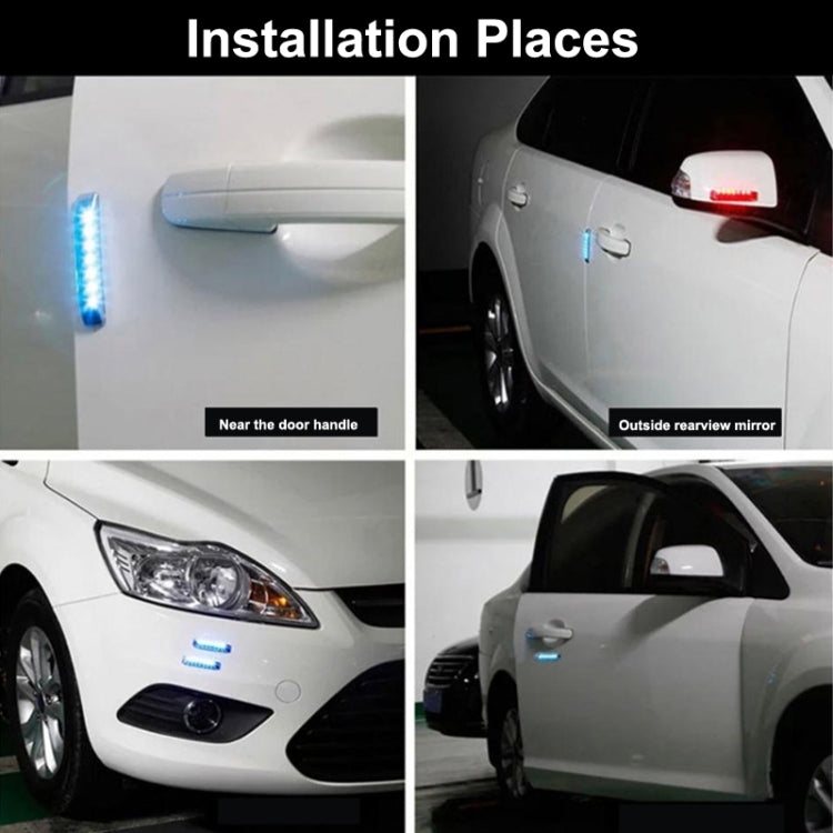 Luce decorativa anti-collisione a LED solare per styling auto, Anti-collision Decorative Light