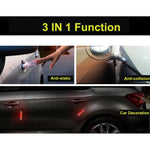 Luce decorativa anti-collisione a LED solare per styling auto, Anti-collision Decorative Light