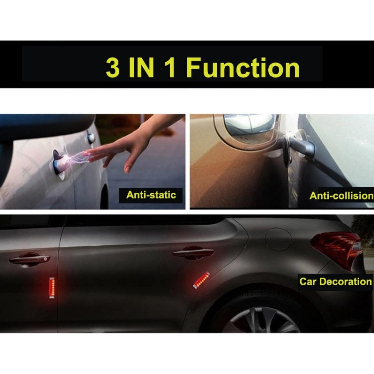 Luce decorativa anti-collisione a LED solare per styling auto, Anti-collision Decorative Light