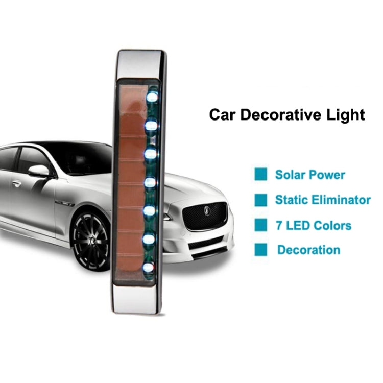 Luce decorativa anti-collisione a LED solare per styling auto, Anti-collision Decorative Light
