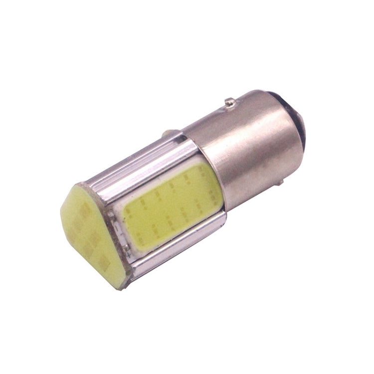1157 4.5W 240LM Luce bianca 4 LED COB Lampadina per luce freno auto, DC 12-24V, 1157