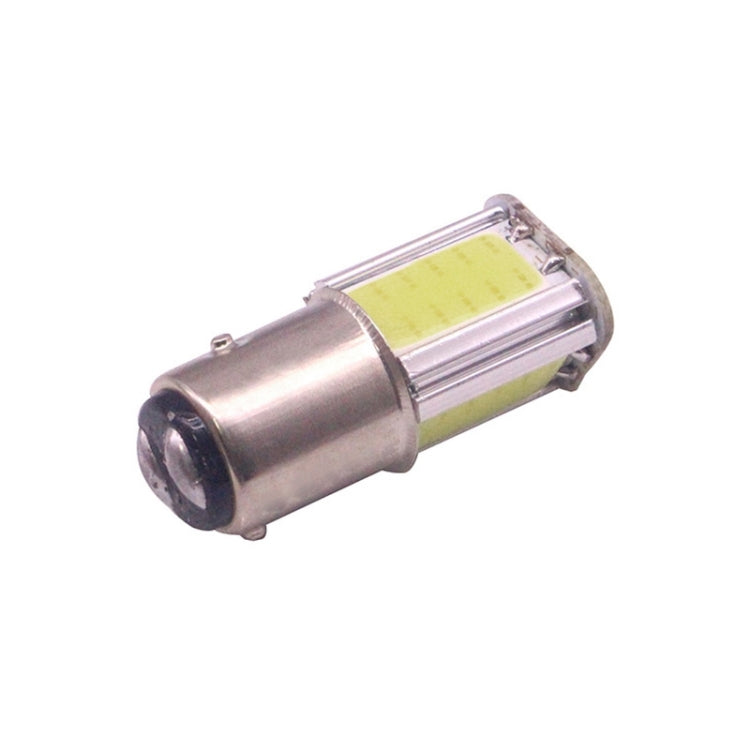 1157 4.5W 240LM Luce bianca 4 LED COB Lampadina per luce freno auto, DC 12-24V, 1157