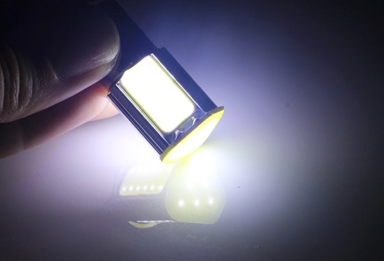 1157 4.5W 240LM Luce bianca 4 LED COB Lampadina per luce freno auto, DC 12-24V, 1157