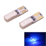 2 luci di stop a LED T10 2W 120-140LM 6 LED blu ghiaccio 5050 per veicoli, DC12V, 6 5050 LEDs, 6 LED 5050 LEDs, 6  5050 LEDs
