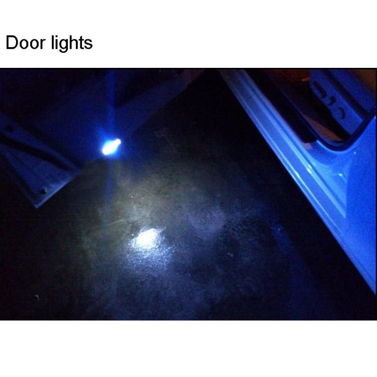 2 PZ 39mm 1.5W 80LM Luce bianca 1 COB LED Luci di lettura targa Lampadina per auto, 39mm