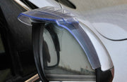 2 pezzi di protezione flessibile per sopracciglia, protezione antipioggia, con apparato di guida del vento per specchietti retrovisori dell'auto, Flexible Shielding Rain Board