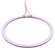 80mm 5W 180LM Angel Eyes Circles Faro per auto COB Luci LED per veicoli, DC 12-24V, 80mm Pink Light, 80mm Green Light, 80mm Red Light
