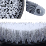 KANEED Strumento per il lavaggio di motociclette per auto Spazzola per pulizia per lavaggio di pneumatici/ruote con manico, Car Wheel Brush, UK Stock Car Wheel Brush, US Stock Car Wheel Brush