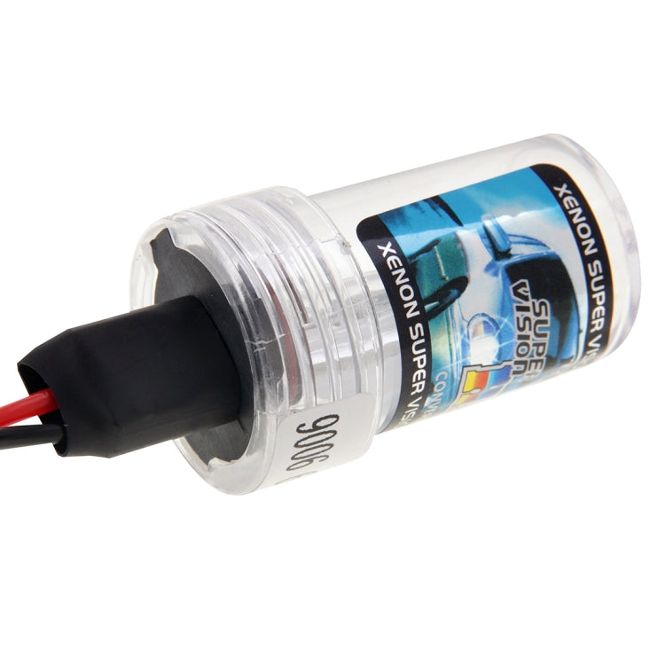Lampada frontale impermeabile Super Vision HID Xenon a fascio singolo DC12V 35W HB4/9006, temperatura colore: 6000K, confezione da 2, 9006