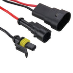 Lampada frontale impermeabile Super Vision HID Xenon a fascio singolo DC12V 35W HB4/9006, temperatura colore: 6000K, confezione da 2, 9006