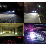 Lampada frontale impermeabile Super Vision HID Xenon a fascio singolo DC12V 35W HB4/9006, temperatura colore: 6000K, confezione da 2, 9006