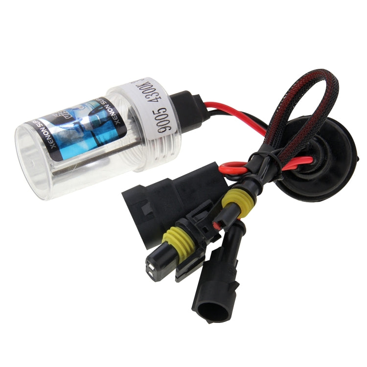 Lampada frontale impermeabile Super Vision a fascio singolo HID Xenon DC12V 35W HB3/9005, temperatura colore: 4300K, confezione da 2, 9005