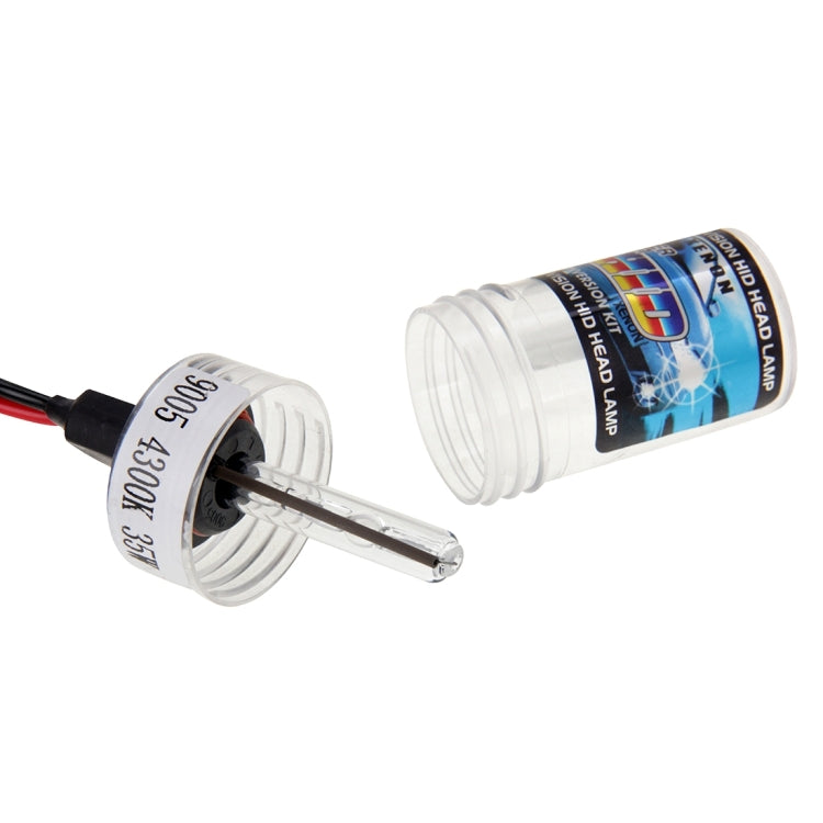 Lampada frontale impermeabile Super Vision a fascio singolo HID Xenon DC12V 35W HB3/9005, temperatura colore: 4300K, confezione da 2, 9005