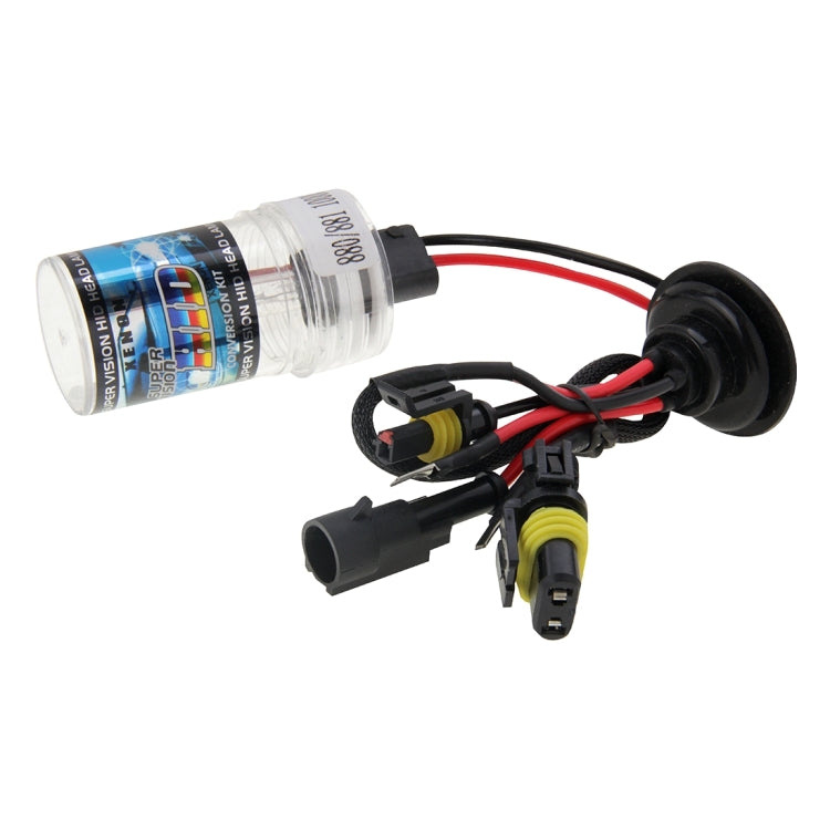 Lampada frontale impermeabile Super Vision a fascio singolo con luce allo xeno HID DC12V 35W H27/880/881, temperatura colore: 6000K, confezione da 2, 880/881