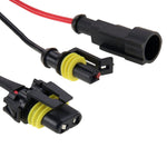 Lampada frontale impermeabile Super Vision a fascio singolo con luce allo xeno HID DC12V 35W H27/880/881, temperatura colore: 6000K, confezione da 2, 880/881