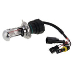 Lampada frontale impermeabile Super Vision DC12V 35W H4-3 HID allo xeno a fascio singolo con un cavo, temperatura colore: 6000K, confezione da 2, H4